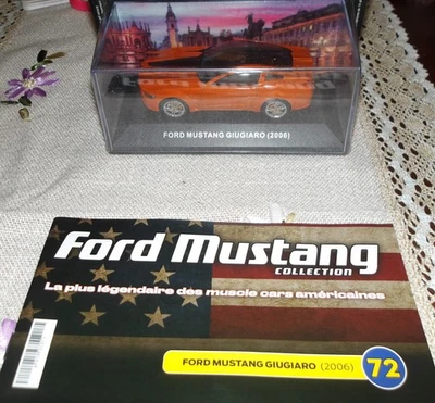 FORD MUSTANG COLLECTION Altaya 1/43  N°72 FORD MUSTANG GIUGIARO 2006+FASC - Photo 1/4