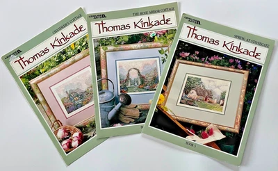 CHANDLER'S COTTAGE/THE ROSE ARBOR COTTAGE/SPRING AT STONEGATE by THOMAS KINKADE - Image 1 of 4