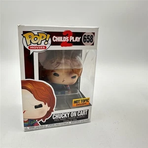 Funko Pop! Film Vinile Gioco per Bambini 2 Chucky sul Carrello Hot Topic (Esclusivo) #658 - Foto 1 di 1