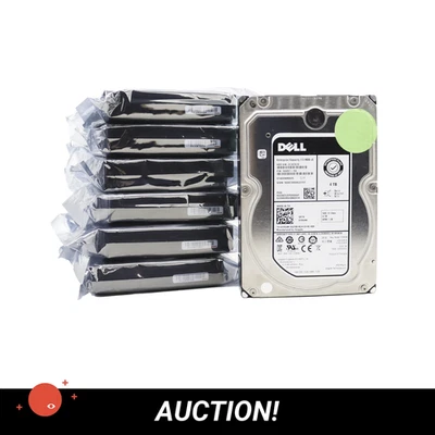 (32TB) 8x Seagate/Dell 4TB 12 Gb/s SAS 3.5" HDD ST4000NM0025/0YXG4K HOTSWAP - Bild 1 von 4