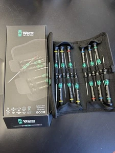Wera 05073675001 Kraftform Micro Electronic Applications Screwdriver Set, 12 Pcs - Picture 1 of 2
