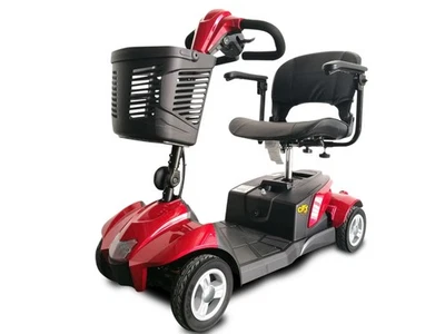 New Ev Rider CityCruzer 4 Wheels Transportable Mobility Scooter, Red Foto 1 de 4