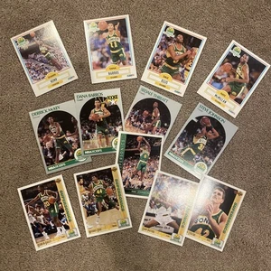 Seattle SuperSonics 13 Card Lot - Upper Deck, NBA Hoops, Fleer Defunct Rare - Picture 1 of 3