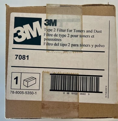 Genuine 3M / SCS Type 2  Vacuum Filter 78-8005-5350-1 (NEW) - Image 1 of 4