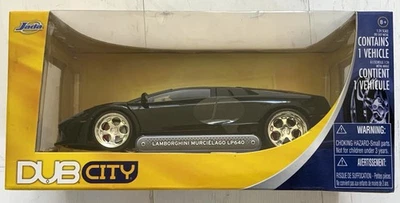 Jada Toys escala 1/24 Dub City Lamborghini Murcielago LP640 negro NUEVO EN CAJA Foto 1 de 4