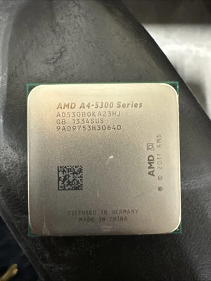 Procesador AMD A4-5300 CPU Serie A4 Doble Núcleo 3.4GHz 65W Socket FM2 Foto 1 de 3