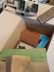 LGB / Pola/Brawa Spur G Konvolut Gebäude gebraucht, z.T. mit Fehlteilen für Bas - Bild 1 von 24