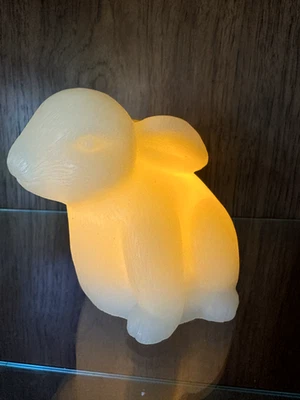 Свеча впечатления отдых кролик беспламенная свеча и таймер новый в коробке - Изображение 1 из 4