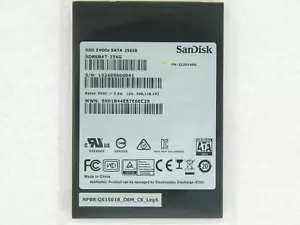 SanDisk Z400S 256GB SATAIII 6.0Gbps 2.5" Internal SSD SD8SBAT-256G - Picture 1 of 1