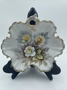 Splendido piatto caramelle decorativo vintage firmato Royal Carlton dipinto a mano 33/39 - Foto 1 di 15