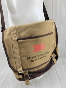 Heritage Supply Company Laptop Shoulder Bag Tan 3M Saftey Alabama - Picture 1 of 6