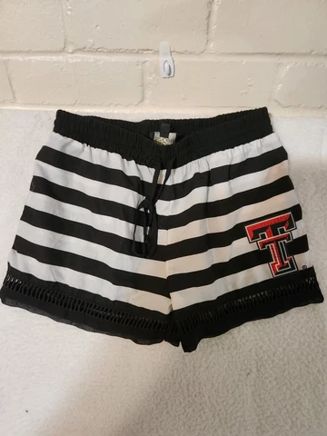 Texas Tech Gameday Couture Shorts Womens XS  With Logo Cover