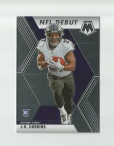 2020 MOSAIC NFL DEBUT RC ROOKIE BASE J.K. DOBBINS #275 BALTIMORE RAVENS B - Picture 1 of 2
