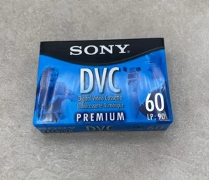 Sony DVC Digital Video Mini DV Premium Cassette Cinta 60 Minutos LP 90 Sellado - Imagen 1 de 3