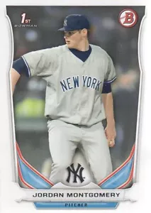 (10) Lote de tarjetas de novato Jordan Montgomery 2014 Bowman Draft Picks #DP114 Yankees - Imagen 1 de 1