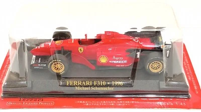 Hachette 1/43 Ferrari F310 - 1996 Michael Schumacher (#28) - Image 1 of 4