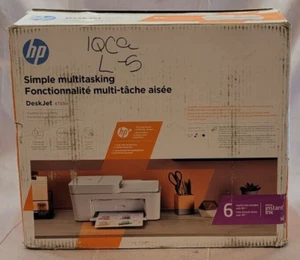 Stampante HP DeskJet 4155e con inchiostro - SCATOLA APERTA, CONFEZIONE ORIGINALE!!! - Foto 1 di 8