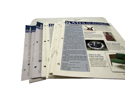29 Monthly Issues of Kovels On Antiques And Collectibles Booklets 2005-2011 - Image 1 of 4