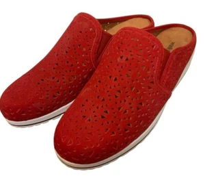 Zuecos medianos Walking Cradles Freedom ROJOS para mujer 7,5 - Imagen 1 de 6