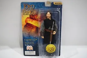 Brand New LORD OF THE RINGS ARAGORN Mego Movie LOTR Aragorn Action Figure NEW c9 - Picture 1 of 11