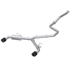 MBRP Fits 22-23 Hyundai Elantra N 2.0L Turbo T304 5in OD CF Tips Dual Outlet - Picture 1 of 7