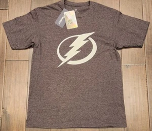 NEW Fanatics Tampa Bay Lightning Gray Sergachev T-Shirt Men's Medium NHL - Picture 1 of 4
