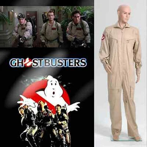 Ghostbusters Team Uniform Jumpsuit Cosplay Costume with DHL Shipping Halloween - Picture 1 of 8