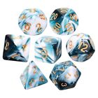 7 Pieces Dice Set Polyhedral Dice Set Role Playing Dices Set For Dnd2268