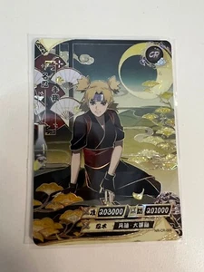 KaYou Naruto TCG CCG Trading Card Nara Temari SSP NR-CR-009 super rare box hit - Picture 1 of 1