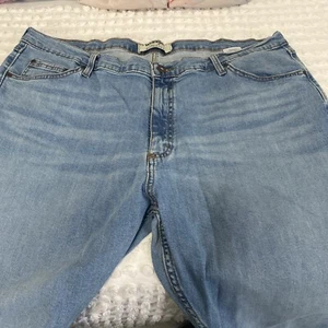 Wrangler Authentics Men's Relaxed Fit Boot Cut Jean In Deacon Size 40 X 30 - Picture 1 of 9