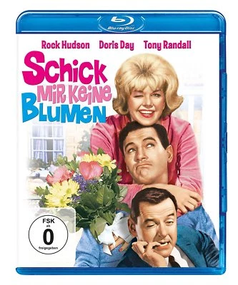 SCHICK MIR KEINE BLUMEN-BLU-RAY - DORIS DAY,ROCK HUDSON,+  BLU-RAY NEW  - Image 1 of 2