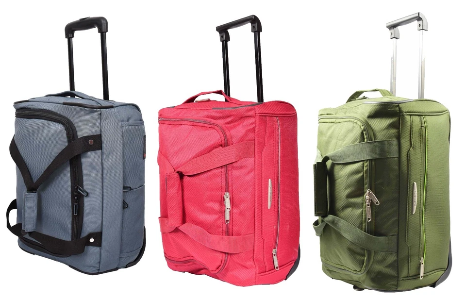 Overnight Wheeled Holdall Travel Duffle Mid Size Bag Weekend Luggage A405 - Image 1 of 1