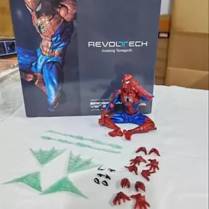 Auf Lager Kaiyodo Revoltech Amazing Yamaguchi Spider-Man Ver.2.0 Actionfigur - Bild 1 von 11