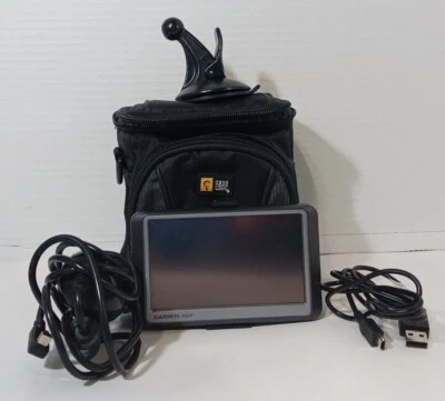 Garmin Nuvi 260w 4.3-inch Portable GPS Navigator Bundle With Case Tested - Image 1 of 4