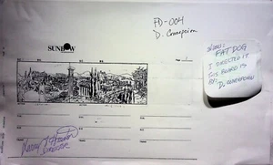 Fat Dog Mendoza 1998 Firmado Larry Houston Serie Storyboard Personal Copia 53 Páginas - Imagen 1 de 6
