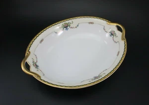 Noritake Rosemary VEGETABLE BOWL  Checker Trim Urns on Rim Antique - Picture 1 of 7