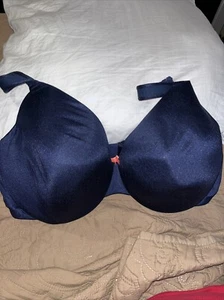 Catherine's Intimates 48DD Blue Full Coverage UW Bra RN99249 - Picture 1 of 2