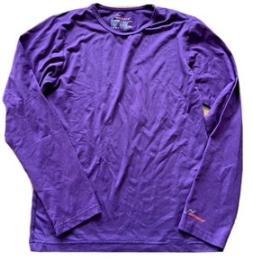 WATSON'S Girls Plum Color Activewear Compression Base Layer Top Size Large 14/16 - Picture 1 of 3