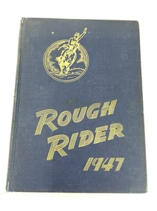 High School Yearbook Roosevelt High School Washington DC Rough Rider 1947 - Afbeelding 1 van 7