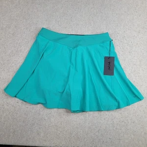 Bad Birdie 15" Performance plissierter Exec Skort Damen Large Ozeanboden blau NEU - Bild 1 von 11