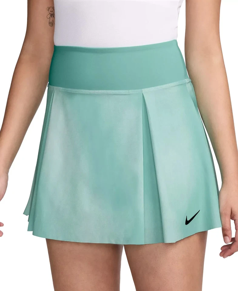 Nike Court Tennis Advantage Dri-FIT Skirt Green DX1132-363 Women’s Size Small