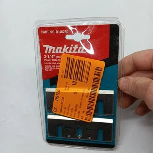 Makita D-46230 3-1/4" Hobelklinge, Schnellarbeitsstahl, 2 Stück - Neu versiegelt! - Bild 1 von 2