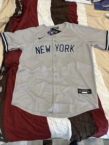 MLB New York Yankees #13 Size Large Grey Jersey - Picture 1 of 2