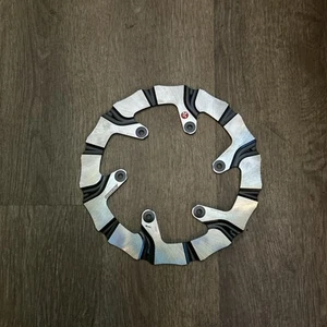 Rotor trasero de acero inoxidable Batfly de frenado BY4506 32-5246 - Imagen 1 de 4