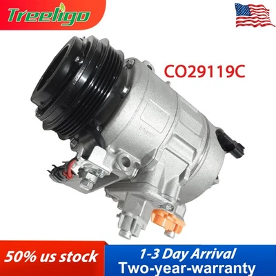 NEW AC Compressor Fits for 2013 2014 2015 2016 - 2020 Lincoln MKZ  2.0 CO 29119C - Image 1 of 4