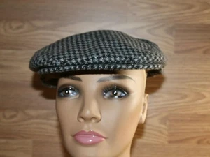 Newsboy USA MED PURE WOOL 100% 1976 Country Gentleman Cap Cabbie Gatsby Hat VTG - Picture 1 of 11