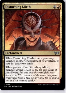 Disturbing Mirth Duskmourn: House of Horror Regular 212 DSK MTG - Picture 1 of 2