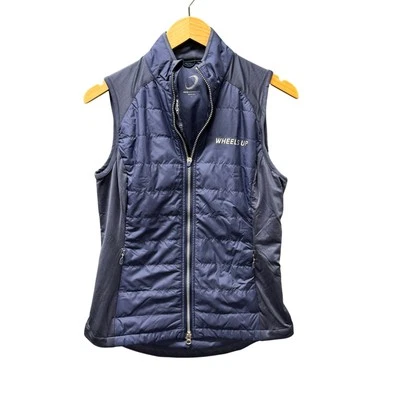 Zero Restriction Jacket Womens Small WHEELS UP Full Zip Tess Hybrid Golf Vest  Foto 1 de 4