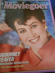 Sigourney Weaver - Moviegoer Magazine 1986 - Picture 1 of 1