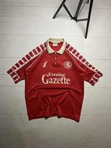 Vintage Middlesbrough 1990/92 Home Ultra Rare Football T Shirt Trikot Gr. S - Bild 1 von 21